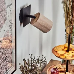 Luminaires Scandinaves-hofstein Applique murale Postigo Noir, 1 lumière