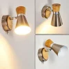 Lampes En Bois-hofstein Applique murale Pulau Bois clair, Nickel mat, 1 lumière