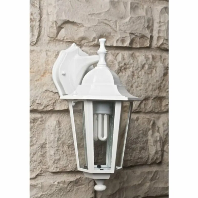 Luminaires Rabalux Applique murale Rabalux Velence Transparent, Blanc, 1 lumière