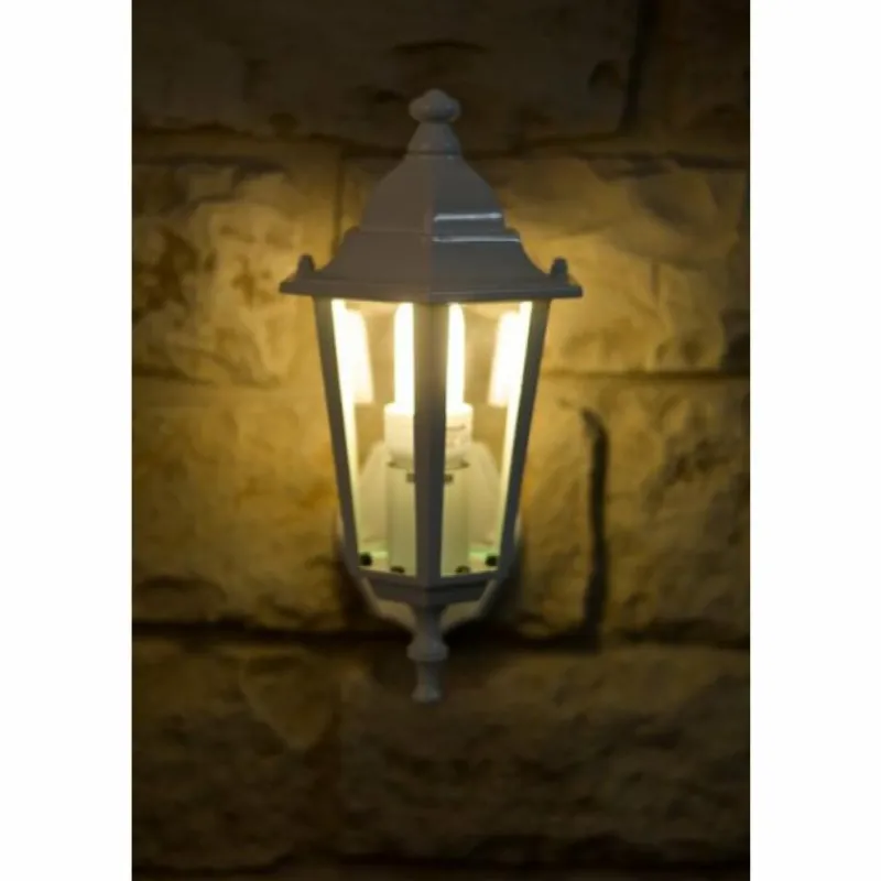 Luminaires Rabalux Applique murale Rabalux Velence Transparent, Blanc, 1 lumière
