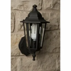 Luminaires Rabalux Applique murale Rabalux Velence Noir, Transparent