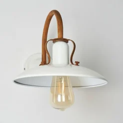 Luminaires Rustiques-hofstein Applique murale Ramvik Beige, Rouille, 1 lumière