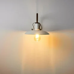 Luminaires Rustiques-hofstein Applique murale Ramvik Beige, Rouille, 1 lumière