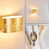 hofstein Applique murale Rapar Chrome, Or, 1 lumière