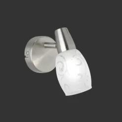 Luminaires Reality Applique murale Reality Colmar Nickel mat, 1 lumière