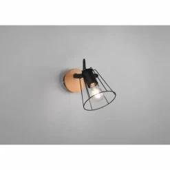 Luminaires Reality Applique murale Reality Jaipur Noir, 1 lumière* Appliques