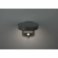 Luminaires Reality Applique murale Reality Posadas LED Anthracite, 1 lumière, Détecteur de mouvement