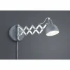 Luminaires Reality Applique murale Reality SCISSOR Gris, 1 lumière* Appliques