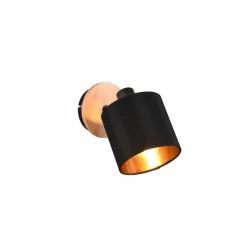 Lampes En Tissu-Luminaires Reality Applique murale Reality Tommy Écru, Noir, 1 lumière