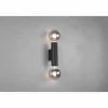 Luminaires Reality Applique murale Reality Vannes Noir, 2 lumières* Appliques