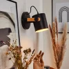 Luminaires Scandinaves-hofstein Applique murale Rebbenas Écru, Noir, 1 lumière