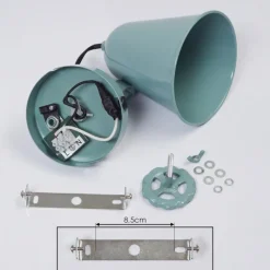 Luminaires Scandinaves-hofstein Applique murale Red Turquoise, 1 lumière