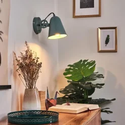 Luminaires Scandinaves-hofstein Applique murale Red Turquoise, 1 lumière