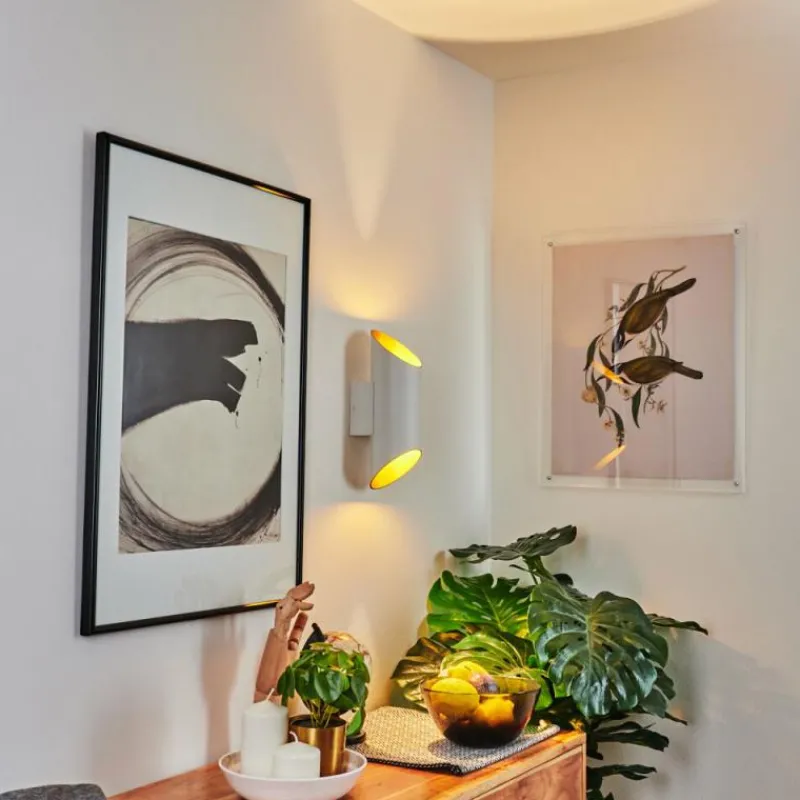 hofstein Applique murale Ricardone Blanc, 1 lumière