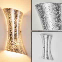 Lampe Turque-hofstein Applique murale Rivoli Blanc, 2 lumières