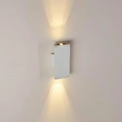 hofstein Applique murale Roseau LED Blanc, 1 lumière