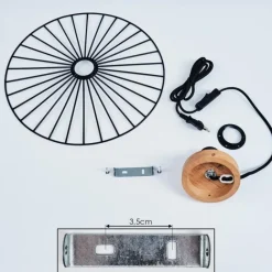 Lampes Industrielles-hofstein Applique murale Rossedalen Écru, 1 lumière