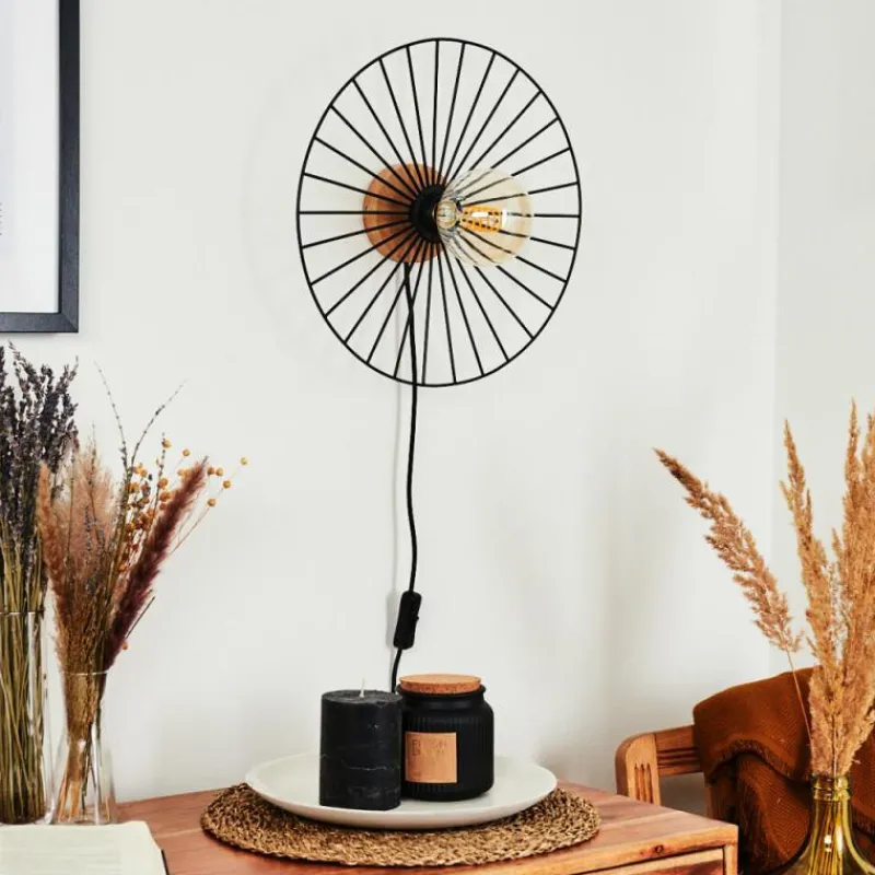 Lampes Industrielles-hofstein Applique murale Rossedalen Écru, 1 lumière