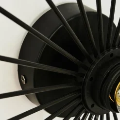 Lampes Industrielles-hofstein Applique murale Rossedalen Noir, 1 lumière