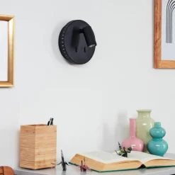 hofstein Applique murale Rukutu LED Noir, 2 lumières