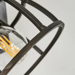 Lampes Industrielles-hofstein Applique murale Russu Gris, 1 lumière