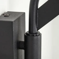 Luminaires Scandinaves-hofstein Applique murale Sacriquier Noir, 1 lumière