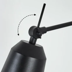 Luminaires Scandinaves-hofstein Applique murale Sacriquier Noir, 1 lumière