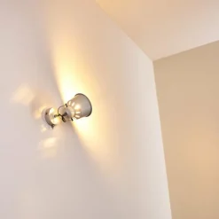 Lampes Industrielles-hofstein Applique murale Safari Blanc, 1 lumière