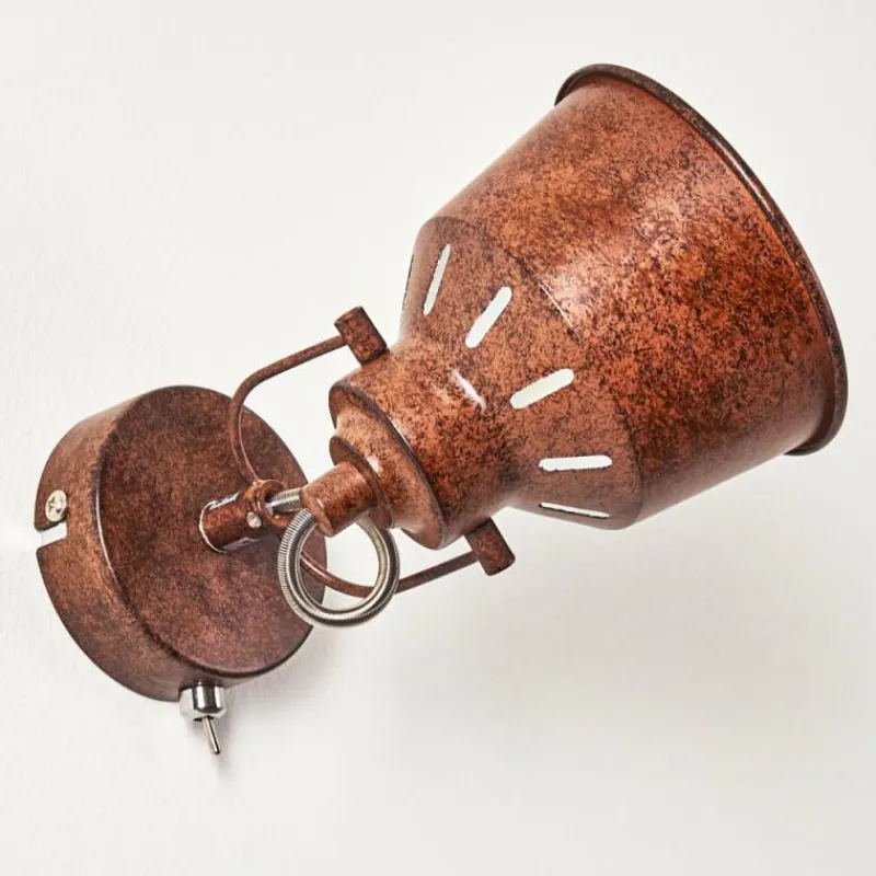 Lampes Industrielles-hofstein Applique murale Safari Rouille, 1 lumière