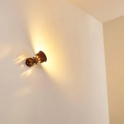 Lampes Industrielles-hofstein Applique murale Safari Rouille, 1 lumière