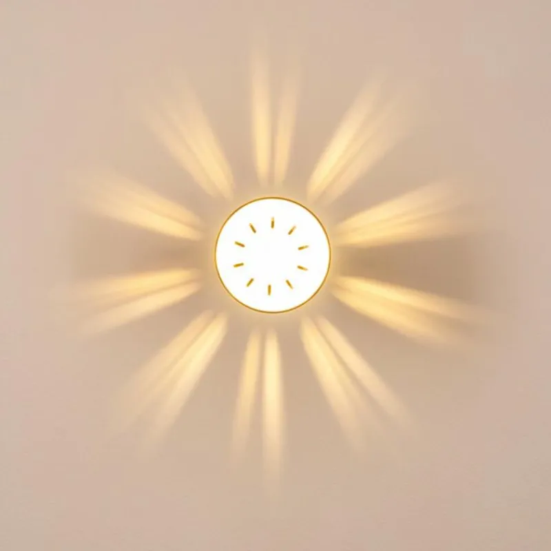 Lampes Industrielles-hofstein Applique murale Safari Rouille, 1 lumière