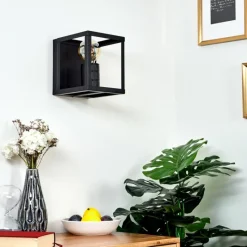 hofstein Applique murale Salla Noir, 1 lumière