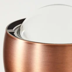 hofstein Applique murale Sapri Cuivre, Noir, 1 lumière