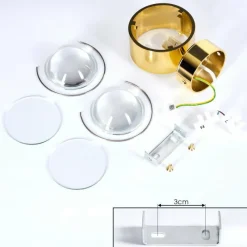 hofstein Applique murale Sapri Or, 1 lumière