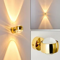 hofstein Applique murale Sapri Or, 1 lumière