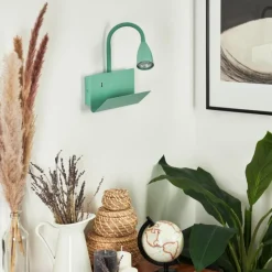 hofstein Applique murale Sarnen Bleu, 1 lumière