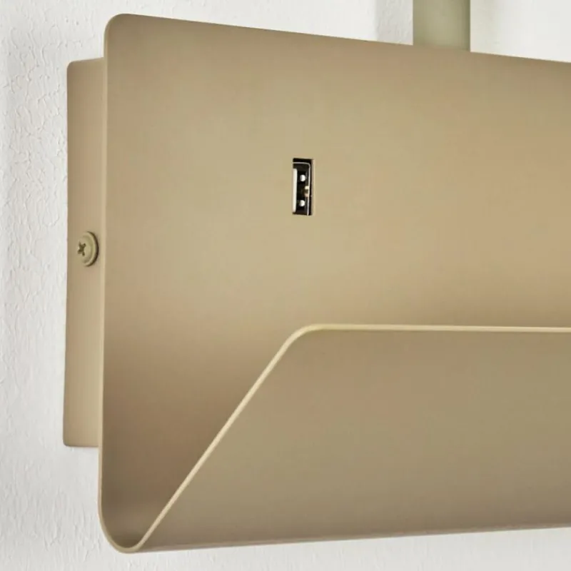 hofstein Applique murale Sarnen Kaki, 1 lumière