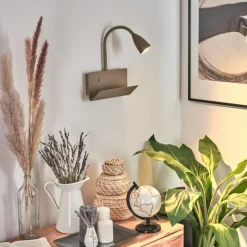 hofstein Applique murale Sarnen Kaki, 1 lumière