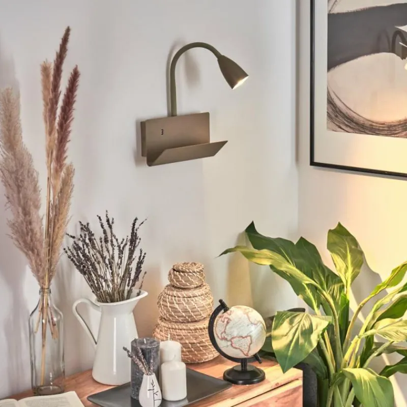 hofstein Applique murale Sarnen Kaki, 1 lumière