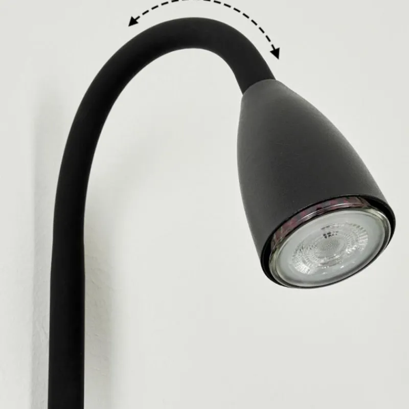 hofstein Applique murale Sarnen Noir, 1 lumière