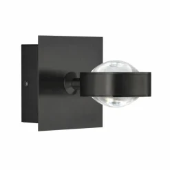 SCHÖNER WOHNEN-Kollektion Applique murale Lense LED Noir, 1 lumière* Appliques