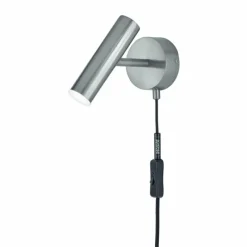 SCHÖNER WOHNEN-Kollektion Applique murale SCHÖNER-WOHNEN-Kollektion Stina LED Nickel mat, 1 lumière* Éclairage Led