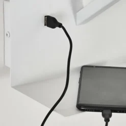 Lampes En Tissu-hofstein Applique murale Schonenwerd Blanc, 1 lumière