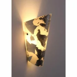 Luminaires Selene Applique murale Selene Argenté, Blanc, 1 lumière