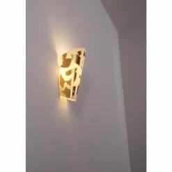 Luminaires Selene Applique murale Selene Or, Blanc, 1 lumière