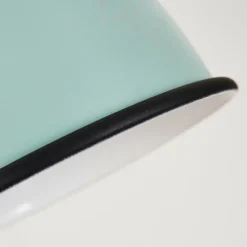 Lampes Vintages & Rétros-hofstein Applique murale Selki Bleu, Noir, 1 lumière