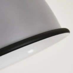 Lampes Vintages & Rétros-hofstein Applique murale Selki Gris, Noir, 1 lumière