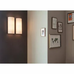 Lampes En Tissu-Luminaires Serien Lighting Applique murale Serien Lighting CLUB Aluminium, 2 lumières
