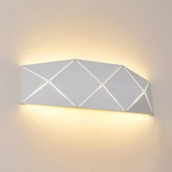 hofstein Applique murale Shouver LED Blanc, 1 lumière* Appliques