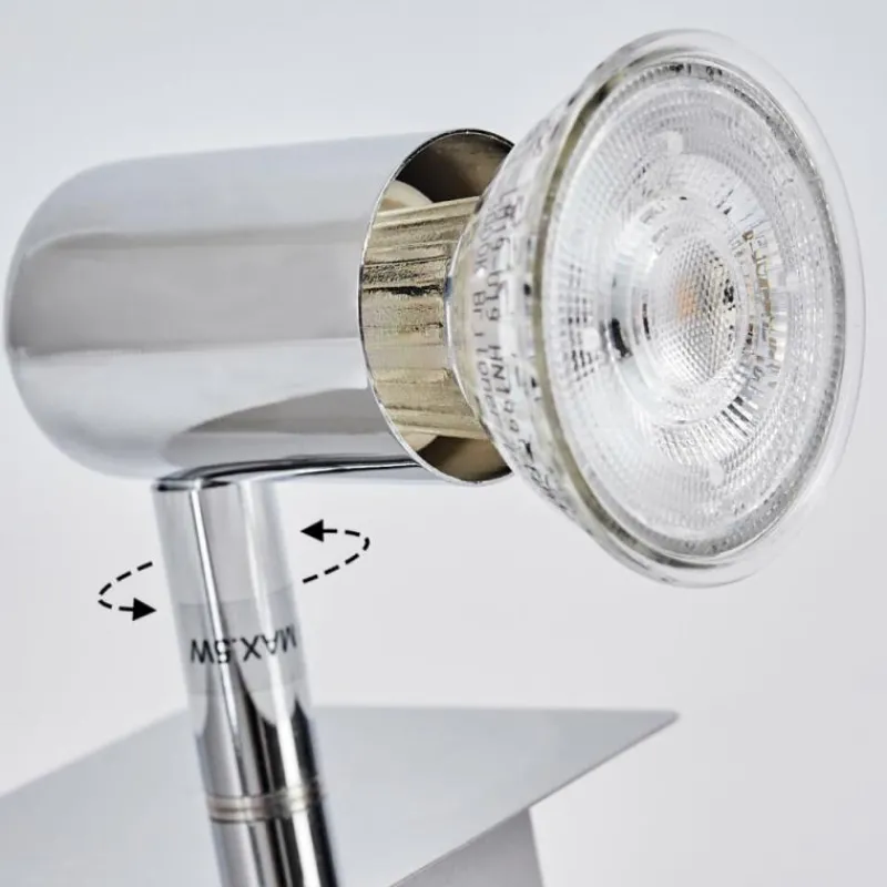 hofstein Applique murale Sibarco Chrome, 2 lumières